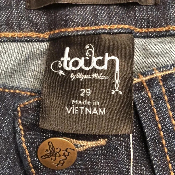 NWT Chicago Cubs Women's Touch Jeans by Alyssa Milano 29 - Picture 8 of 10